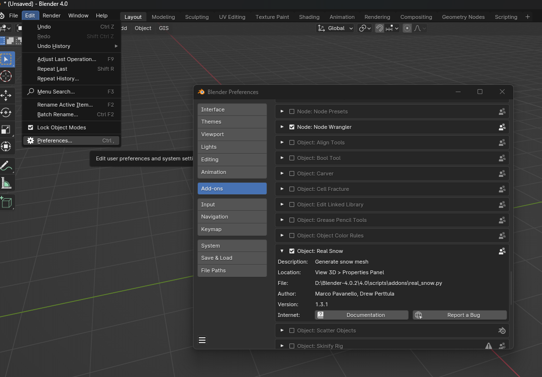 Snow Blender Script How To: Add Realistic Snow to Your Blender Meshes Easily ...