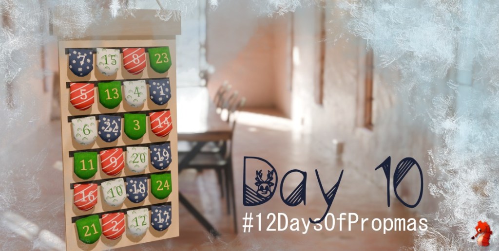Day 10 of #12DaysOfPropmas