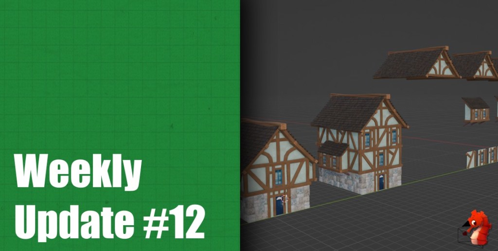 Learning how to make Modular Buildings in Blender | Weekly Update&nbsp;#12