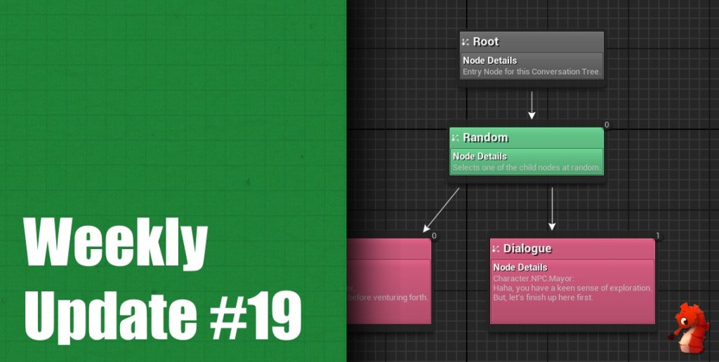 Enhancing Game Conversations with Random Nodes and Camera Actions | Weekly Update&nbsp;#19