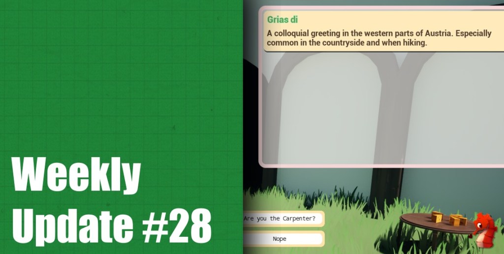 Adding Cultural Context to my Game | Weekly Update #28