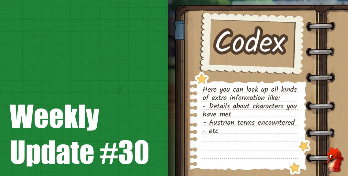 Adding a Game Codex | Weekly Update #30 – SneakySeahorseGames