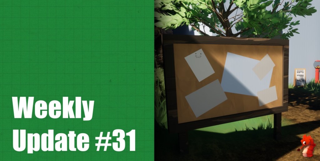 Are you bored? Adding a Notice Board to JodelTown | Weekly Update #31