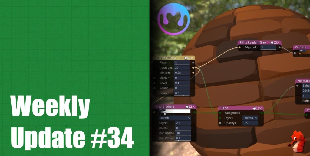 Exploring Material Maker | Weekly Update #34